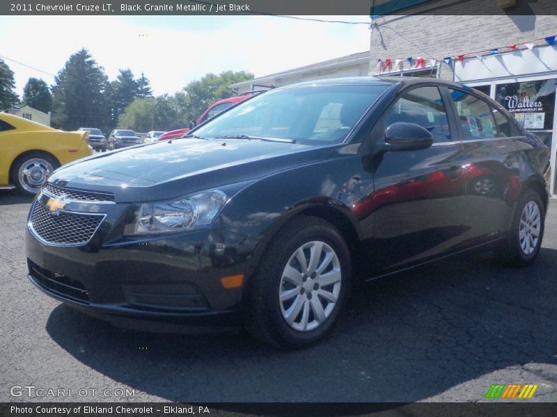 Black Granite Metallic / Jet Black 2011 Chevrolet Cruze LT