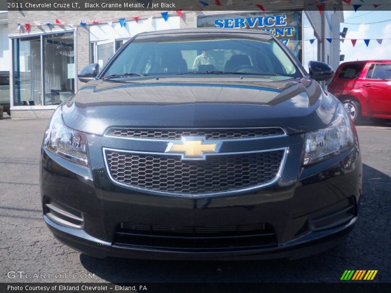 Black Granite Metallic / Jet Black 2011 Chevrolet Cruze LT