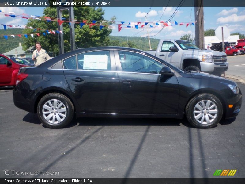 Black Granite Metallic / Jet Black 2011 Chevrolet Cruze LT