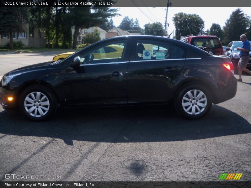 Black Granite Metallic / Jet Black 2011 Chevrolet Cruze LT