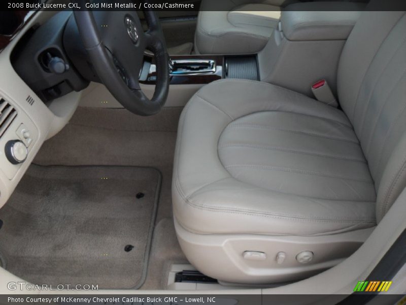 Gold Mist Metallic / Cocoa/Cashmere 2008 Buick Lucerne CXL