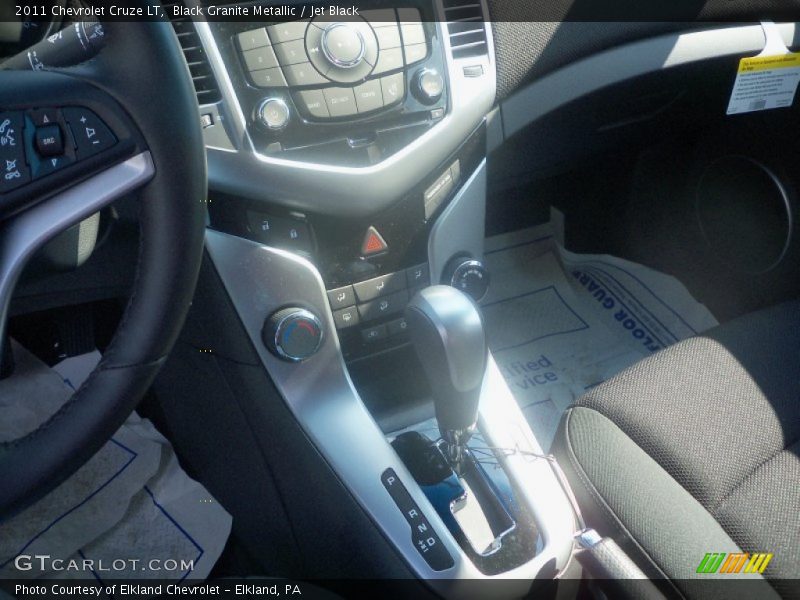 Black Granite Metallic / Jet Black 2011 Chevrolet Cruze LT
