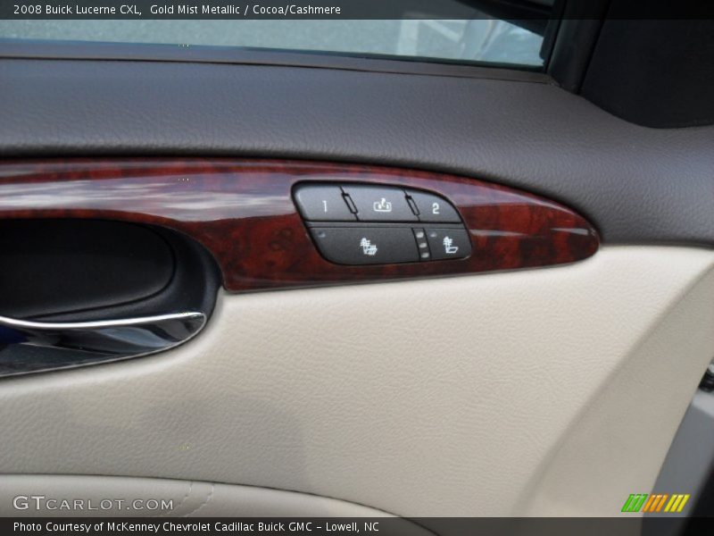 Gold Mist Metallic / Cocoa/Cashmere 2008 Buick Lucerne CXL