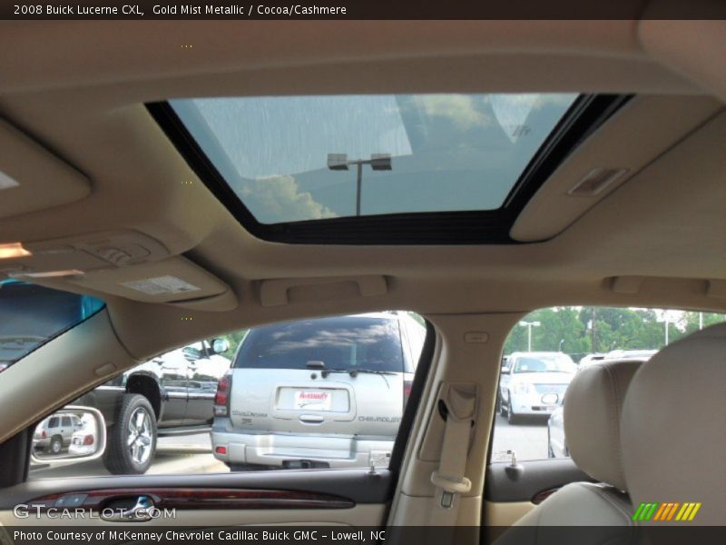 Gold Mist Metallic / Cocoa/Cashmere 2008 Buick Lucerne CXL