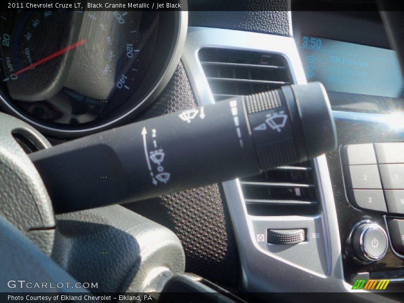 Black Granite Metallic / Jet Black 2011 Chevrolet Cruze LT