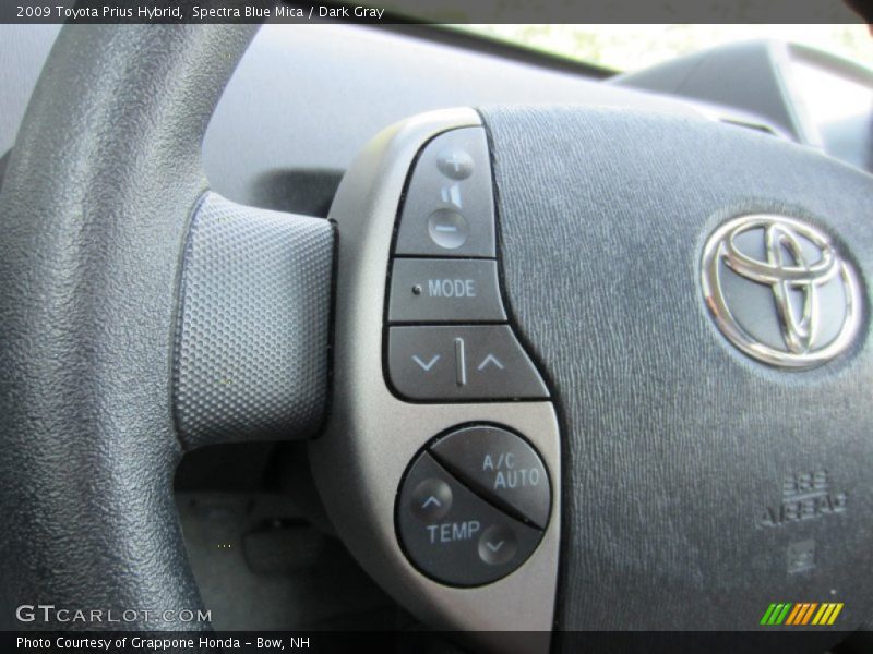 Spectra Blue Mica / Dark Gray 2009 Toyota Prius Hybrid