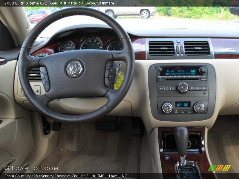 Gold Mist Metallic / Cocoa/Cashmere 2008 Buick Lucerne CXL
