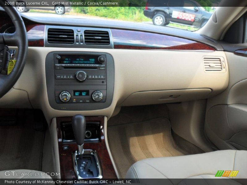 Gold Mist Metallic / Cocoa/Cashmere 2008 Buick Lucerne CXL