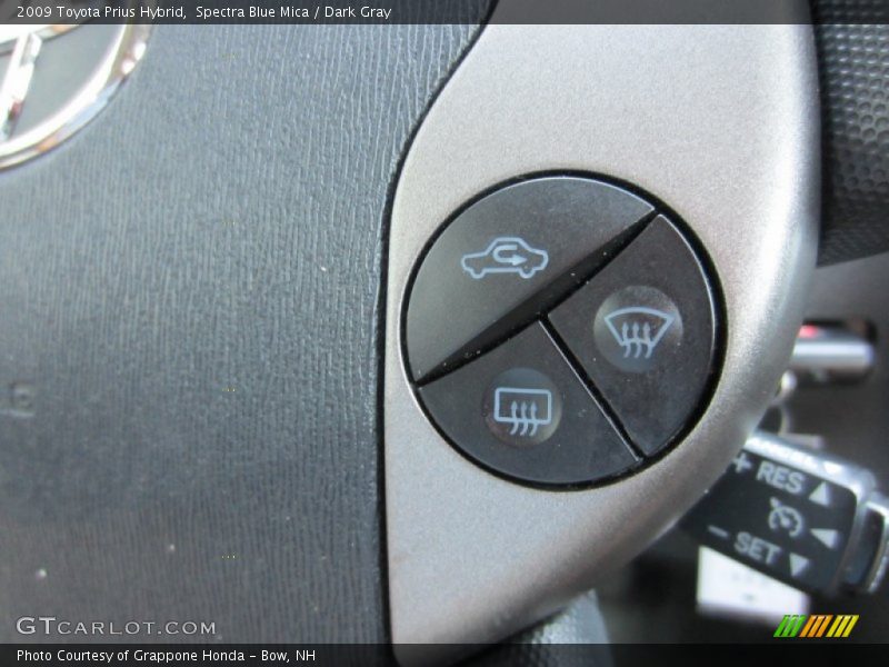 Spectra Blue Mica / Dark Gray 2009 Toyota Prius Hybrid