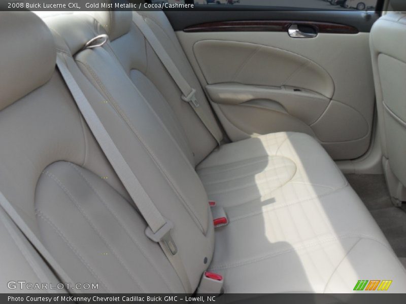 Gold Mist Metallic / Cocoa/Cashmere 2008 Buick Lucerne CXL