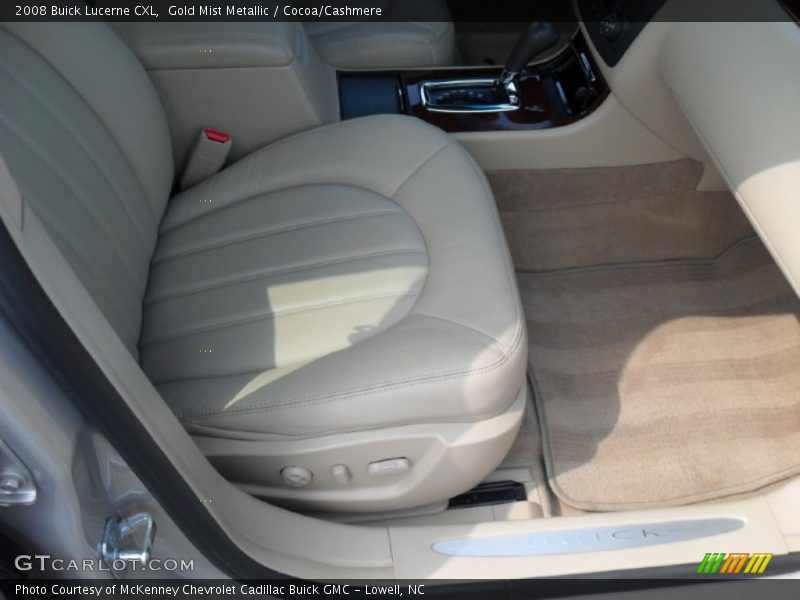 Gold Mist Metallic / Cocoa/Cashmere 2008 Buick Lucerne CXL