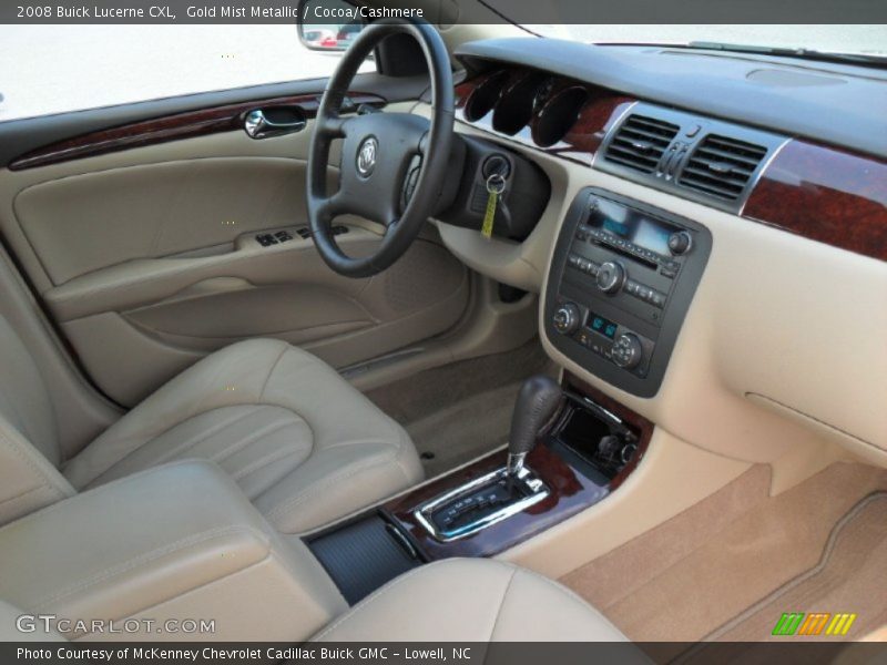 Gold Mist Metallic / Cocoa/Cashmere 2008 Buick Lucerne CXL