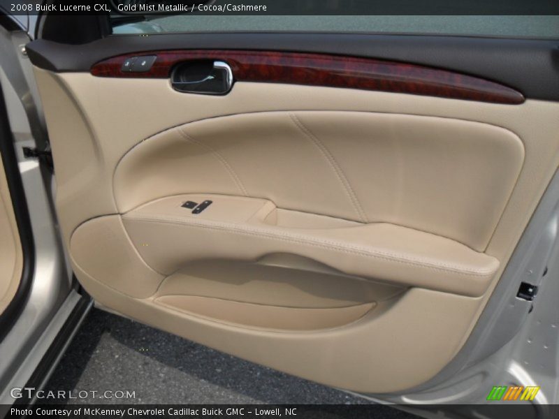 Gold Mist Metallic / Cocoa/Cashmere 2008 Buick Lucerne CXL