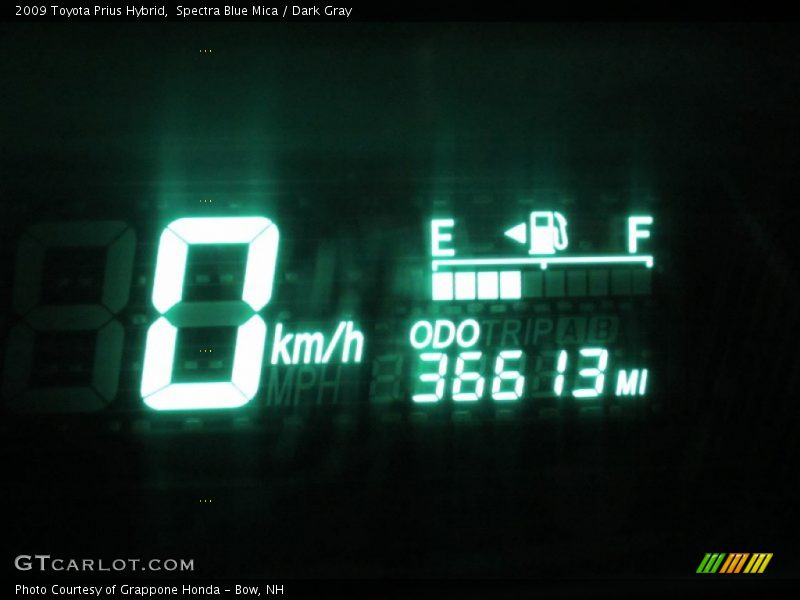 Spectra Blue Mica / Dark Gray 2009 Toyota Prius Hybrid
