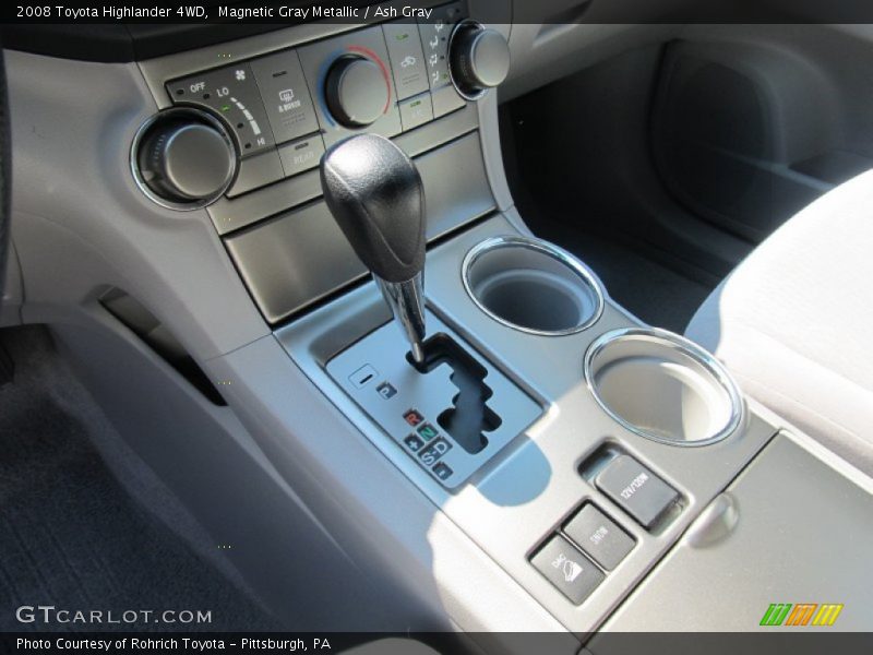Magnetic Gray Metallic / Ash Gray 2008 Toyota Highlander 4WD
