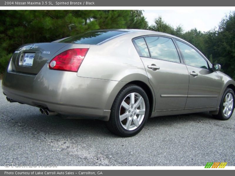 Spirited Bronze / Black 2004 Nissan Maxima 3.5 SL