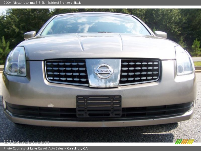 Spirited Bronze / Black 2004 Nissan Maxima 3.5 SL
