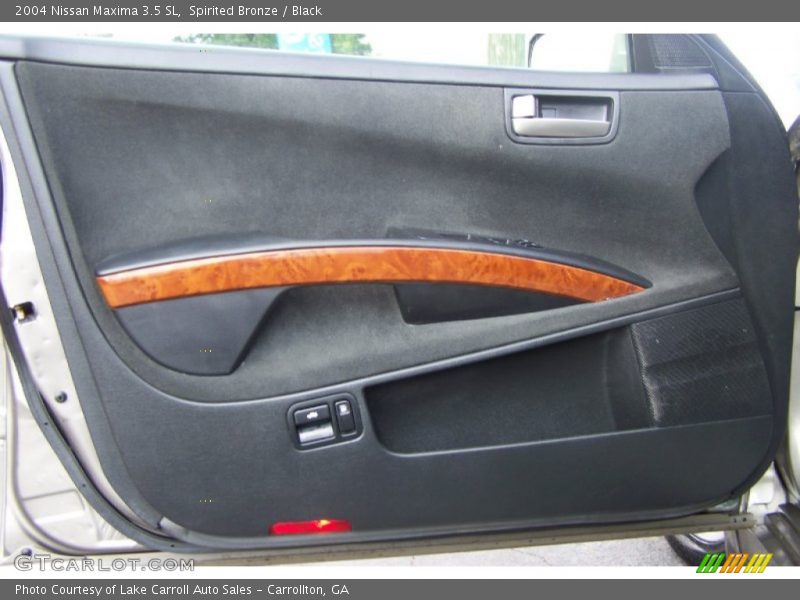 Spirited Bronze / Black 2004 Nissan Maxima 3.5 SL