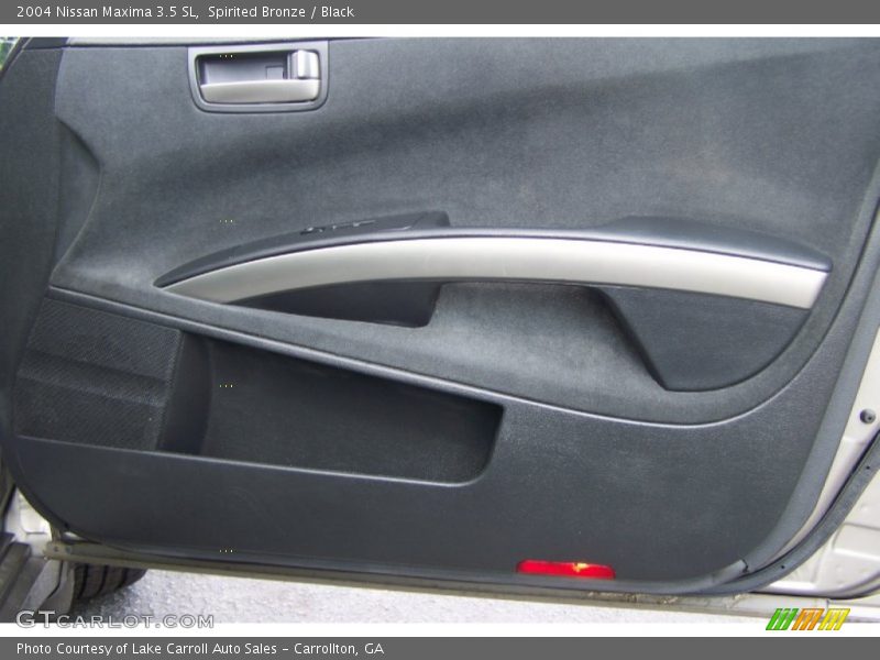 Spirited Bronze / Black 2004 Nissan Maxima 3.5 SL