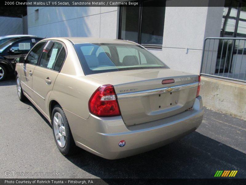 Sandstone Metallic / Cashmere Beige 2006 Chevrolet Malibu LT V6 Sedan