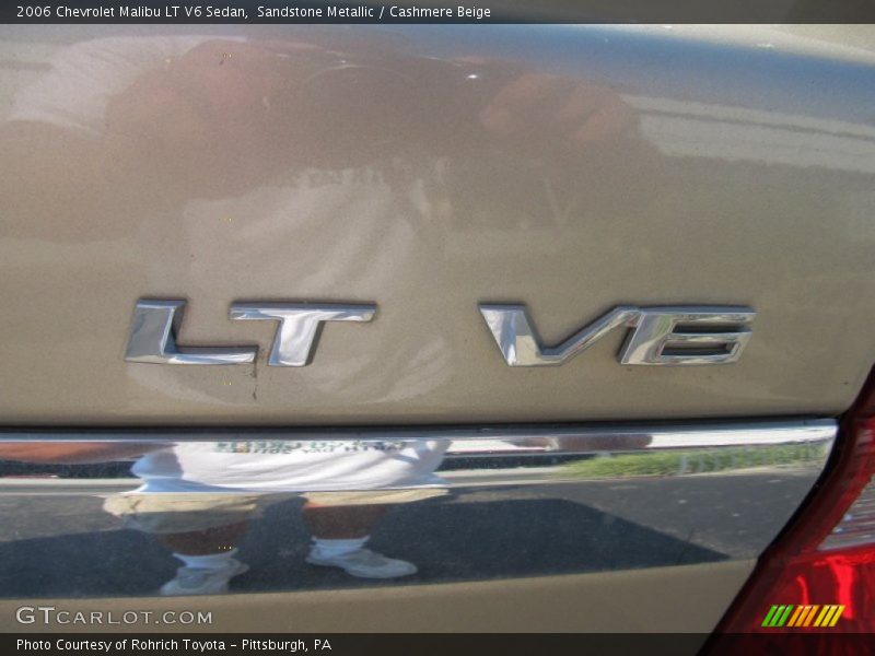 Sandstone Metallic / Cashmere Beige 2006 Chevrolet Malibu LT V6 Sedan