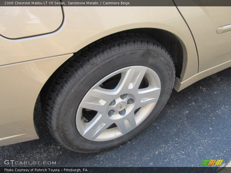 Sandstone Metallic / Cashmere Beige 2006 Chevrolet Malibu LT V6 Sedan