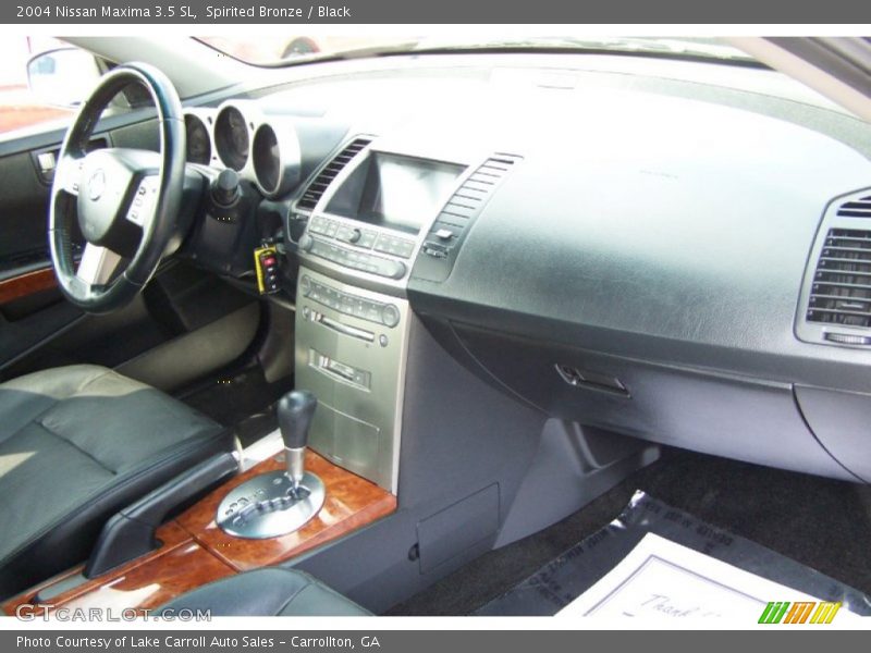 Spirited Bronze / Black 2004 Nissan Maxima 3.5 SL