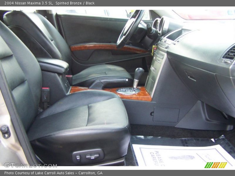 Spirited Bronze / Black 2004 Nissan Maxima 3.5 SL