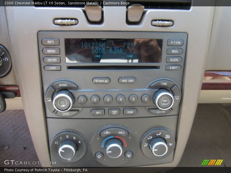 Sandstone Metallic / Cashmere Beige 2006 Chevrolet Malibu LT V6 Sedan