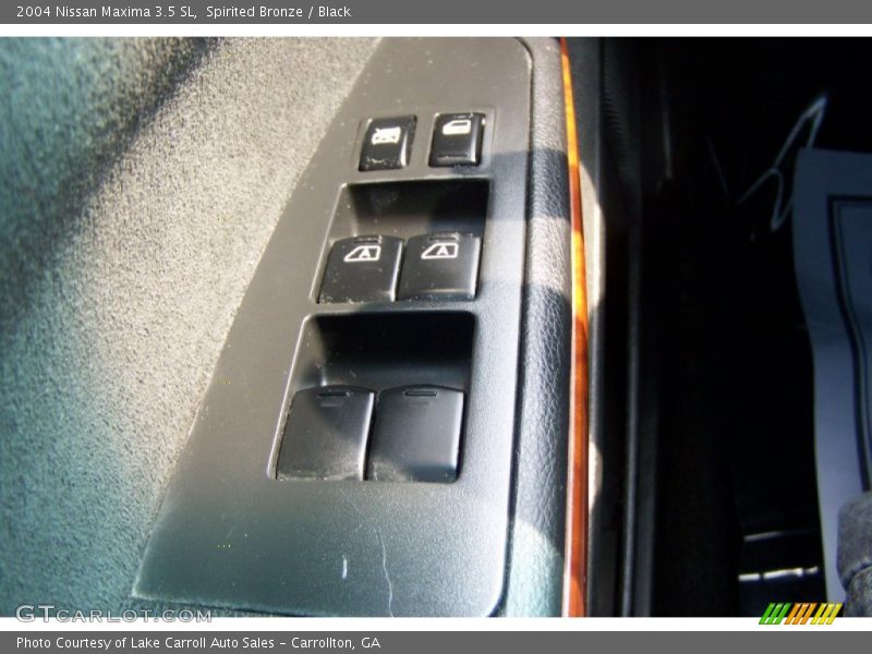 Spirited Bronze / Black 2004 Nissan Maxima 3.5 SL