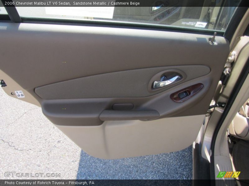 Sandstone Metallic / Cashmere Beige 2006 Chevrolet Malibu LT V6 Sedan