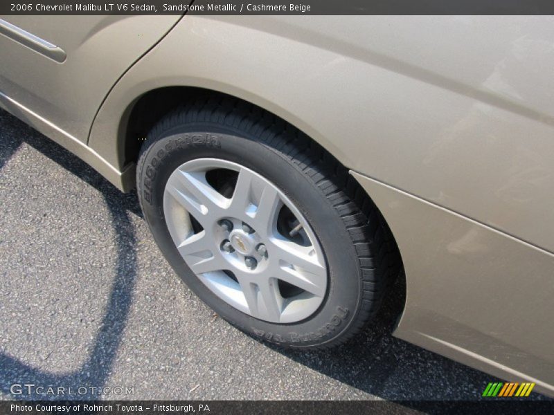 Sandstone Metallic / Cashmere Beige 2006 Chevrolet Malibu LT V6 Sedan