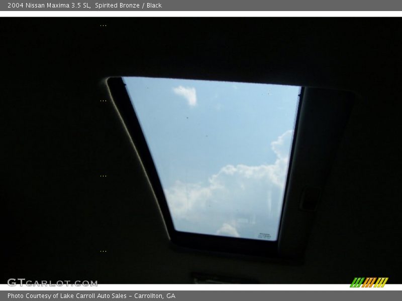 Spirited Bronze / Black 2004 Nissan Maxima 3.5 SL