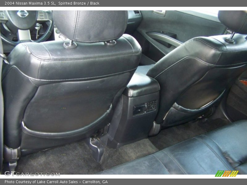 Spirited Bronze / Black 2004 Nissan Maxima 3.5 SL