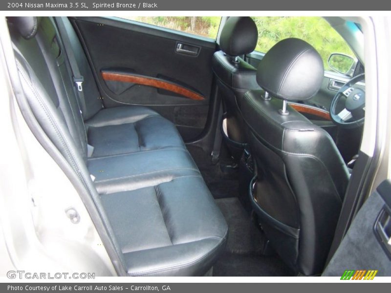 Spirited Bronze / Black 2004 Nissan Maxima 3.5 SL