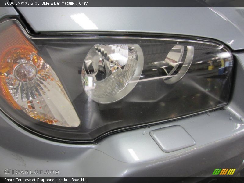 Blue Water Metallic / Grey 2006 BMW X3 3.0i