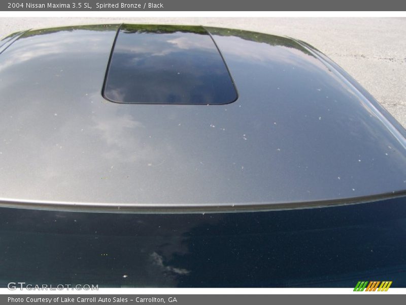 Spirited Bronze / Black 2004 Nissan Maxima 3.5 SL