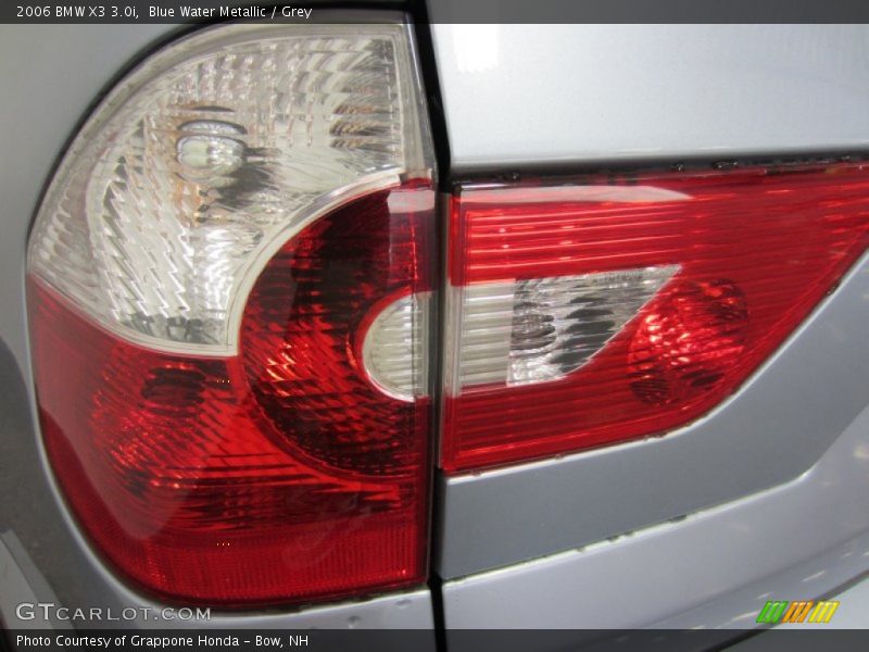 Blue Water Metallic / Grey 2006 BMW X3 3.0i