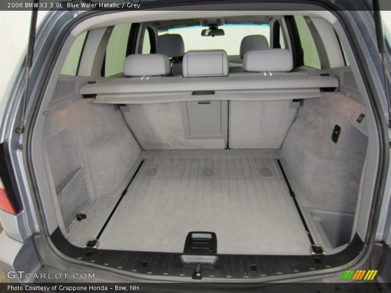 Blue Water Metallic / Grey 2006 BMW X3 3.0i