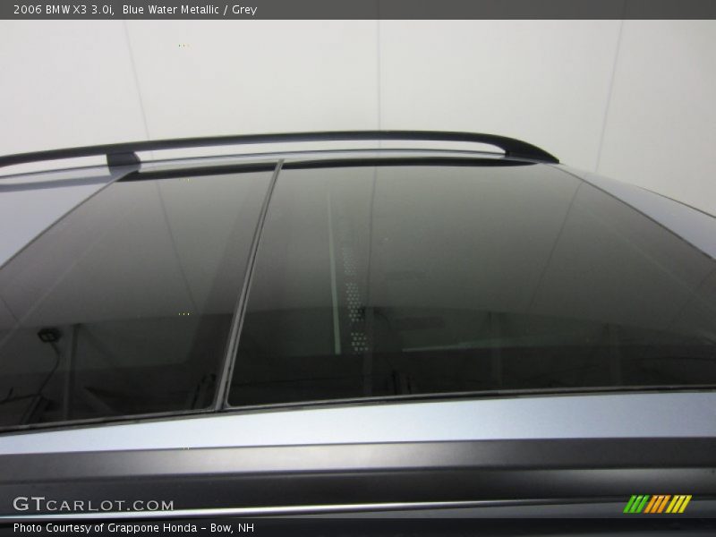 Blue Water Metallic / Grey 2006 BMW X3 3.0i