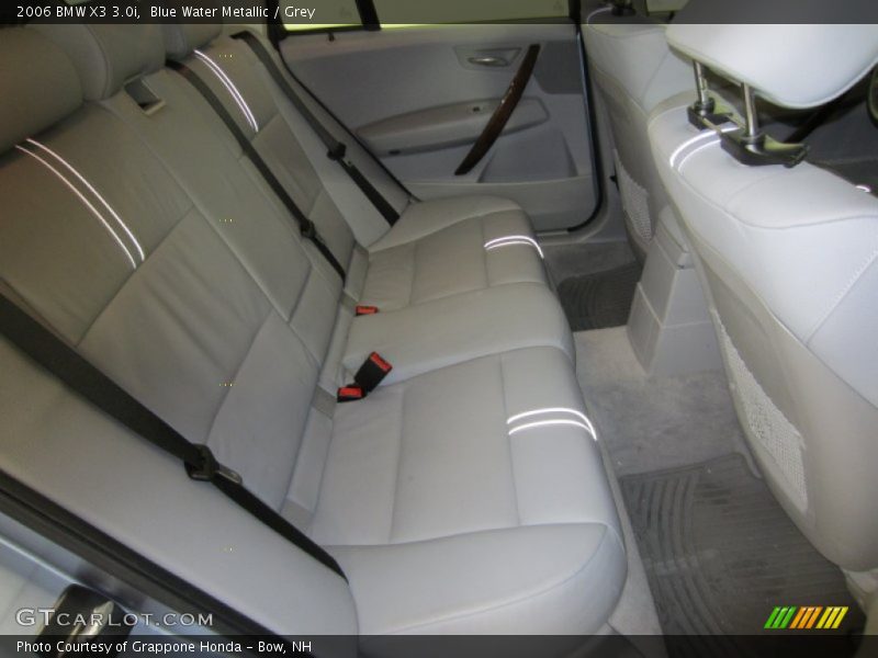 Blue Water Metallic / Grey 2006 BMW X3 3.0i