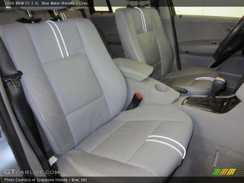 Blue Water Metallic / Grey 2006 BMW X3 3.0i