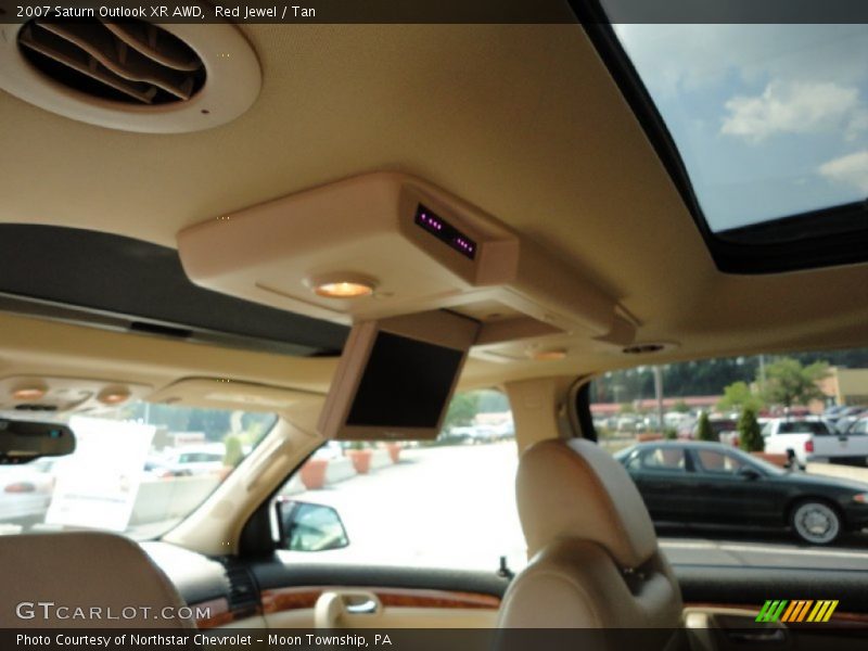 Red Jewel / Tan 2007 Saturn Outlook XR AWD