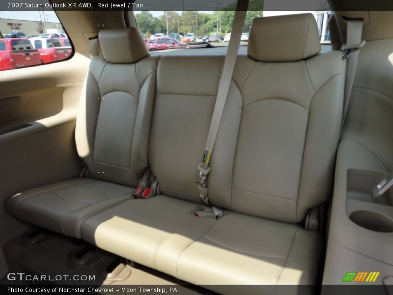 Red Jewel / Tan 2007 Saturn Outlook XR AWD
