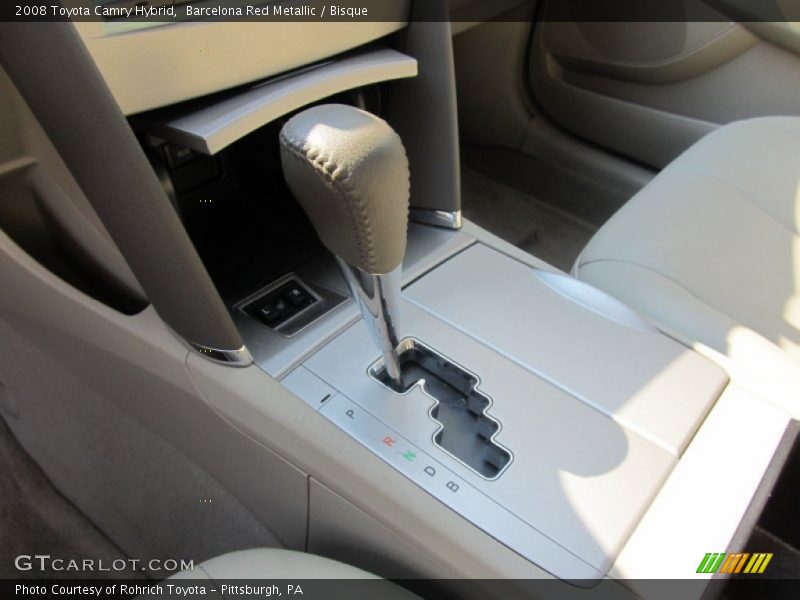 Barcelona Red Metallic / Bisque 2008 Toyota Camry Hybrid