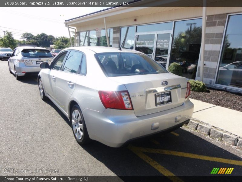 Spark Silver Metallic / Carbon Black 2009 Subaru Impreza 2.5i Sedan