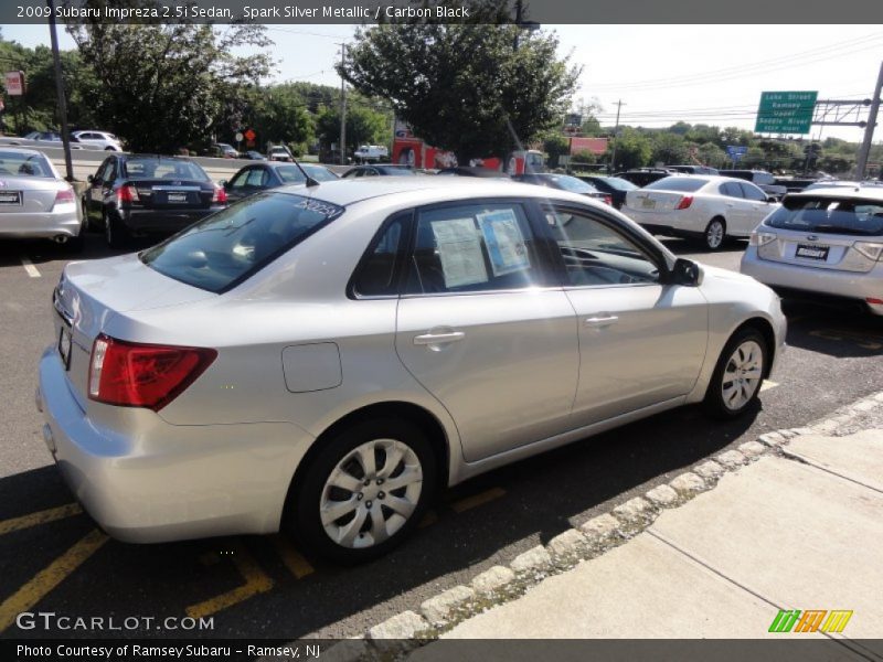 Spark Silver Metallic / Carbon Black 2009 Subaru Impreza 2.5i Sedan