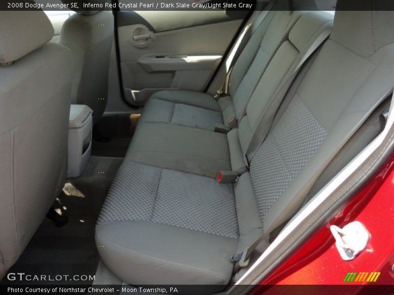 Inferno Red Crystal Pearl / Dark Slate Gray/Light Slate Gray 2008 Dodge Avenger SE