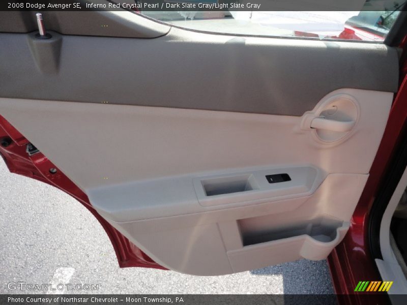 Inferno Red Crystal Pearl / Dark Slate Gray/Light Slate Gray 2008 Dodge Avenger SE