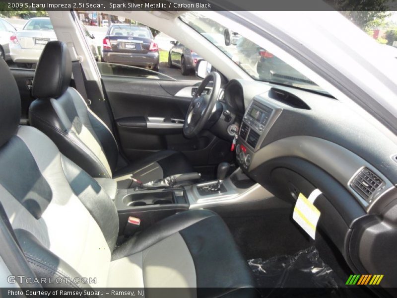 Spark Silver Metallic / Carbon Black 2009 Subaru Impreza 2.5i Sedan